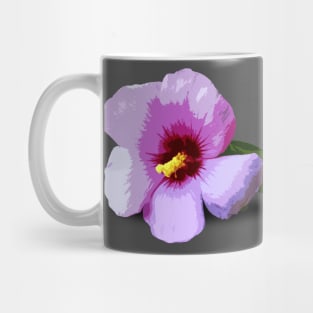 Big Pink Flower Mug